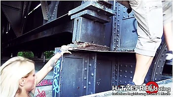 Harleen Van Hynten And Deutsche Amateure In Super Dirty Public Sex In Berlin With Hot Blonde Milf