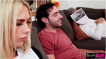 Cock Gobbling Pilgrims Sky Pierce & Emily Willis Get Stuffed With Stebros Wild Turkey